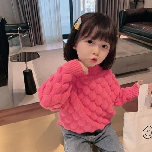 Elegant Knitting Autumn Winter Warm Clothes Boys Girls Sweater Kids Toddler Teens Tops Children Cute Christmas High Quality