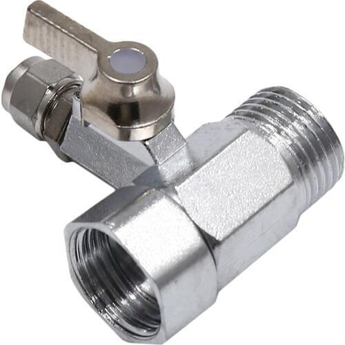 3 Way Diverter Hose Faucet Connector Fitting T Shape Adapter Connector For Shower Arm Bathroom Toilet Water Purifier Accessories