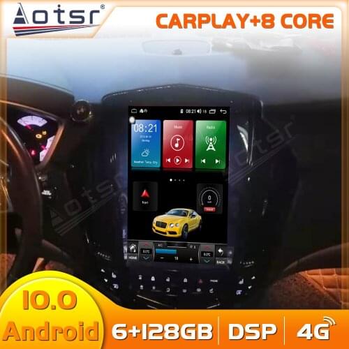 Android 10 Multimedia Car Auto Audio Video Radio Tape Recorder Stereo Player For Cadillac SRX 2009 2010-2012 GPS Navi Head Unit