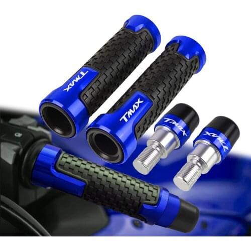 Motorcycle Accessories FOR YAMAHA TMAX 500/530 2001-2021 TMAX 560 CNC Aluminum Handlebar Grips Handle Bar Cap End Plug TDM 900