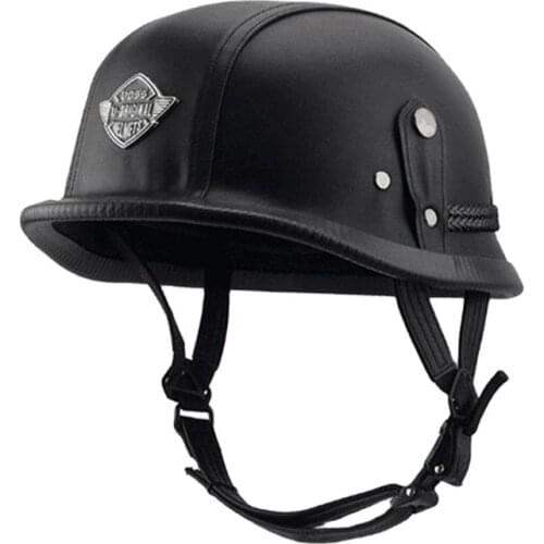 Unisex half face Motorcycle Helmets German retro vintage Helmet Chopper Cruiser Biker Helmets bicycle casque moto