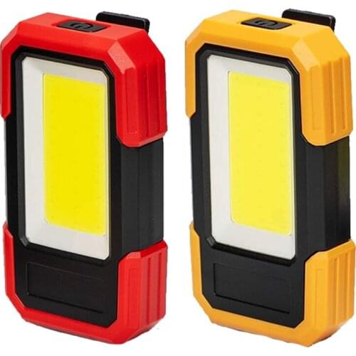 New LED Rechargeable Portable Work Lights Magnet Hanging Hook Job Site Lighting for Cars Repairing Camping Hunting Hurricane