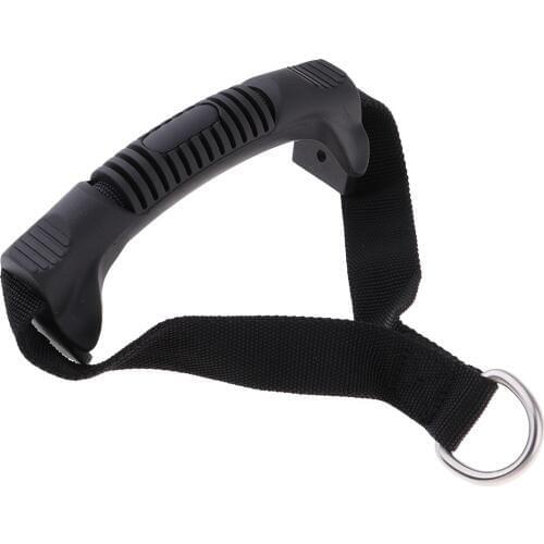 PVC Polyester Fitness Equipment Pull Rope Grips Strength Training Ropes Handles Gym Workout Accessories for Women and Men