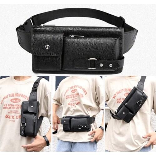 Waist Messenger Bag Multifunctional Casual Bag Portable Shoulder Bag For Travel Motorcycle XIN-Shipping