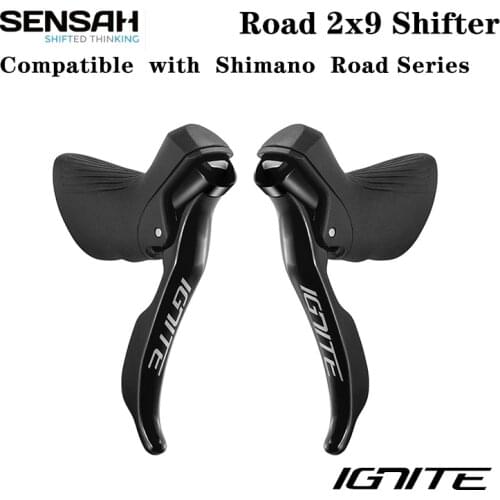 SENSAH IGNITE Road Bike Shifter 2x8 2x9 Speed Brake Lever Bicycle R7000 Tiagra Sora sensah empire pro sensah groupset 4700 5800
