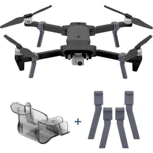 1Set Landing Gear Foldable Heighten Landing Legs Lens Cover Cap Protective Ring Propellers Blade for Xiaomi FIMI X8 SE RC Drone