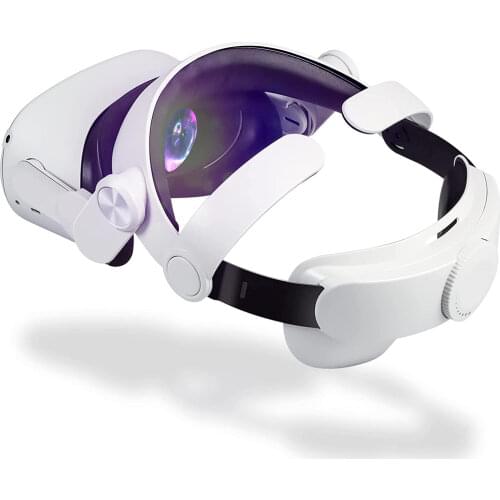 Replace Virtual Reality Quest 2 Elite Adjustable Comfortable Bracket Headband Head Strap For Oculus Quest 2 Strap vr Accessories