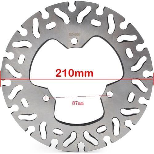 Motorcycle Steel Rear Brake Disc Rotor For Yamaha TZR125 TZM150 TZR250 FZR250 FZR400 SZR660 FZR400RR TZR250R TZR150R