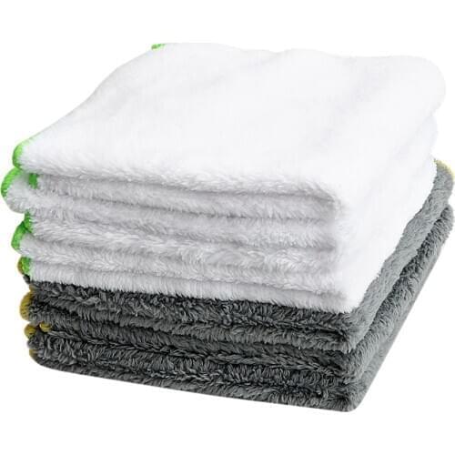 Microfiber Cloth for Car Wax Polish Cleaning Tool Car Wash Towel Water Absorption Car-styling Auto Care Detailing Ultra Soft