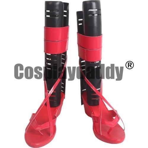 Touhou Project Summer Reimu Hakurei Anime Cosplay Red Shoes S008