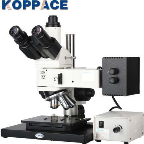 KOPPACE 50X-500X Trinocular Metallographic Microscope For Observing Metallographic Structure And Surface Morpholog