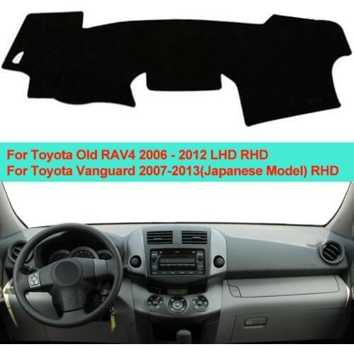 Car Inner Dashboard Cover Dash mat Carpet Cushion For Toyota Old RAV4 XA30 Toyota Vanguard 2006 2007 2008 2009 2010 2011 2012