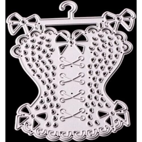 Girl lace clothing Design Metal Cutting Dies Stencil For DIY Scrapbooking Photo Album Embossing Paper Cards Decorative Crafts