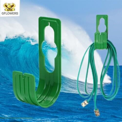 1pc New Garden Yard Hose Pipe Holder Hanger Hosepipe Watering Storage Hook Rack Reel Plastic Pipe Holder