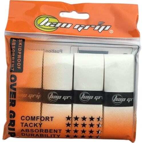 1pack=4pcs Haogrip Super Tacky tennis Over Grips badminton Tennis Racquet Viscous Overgrip sticky anti-slip tennis grips
