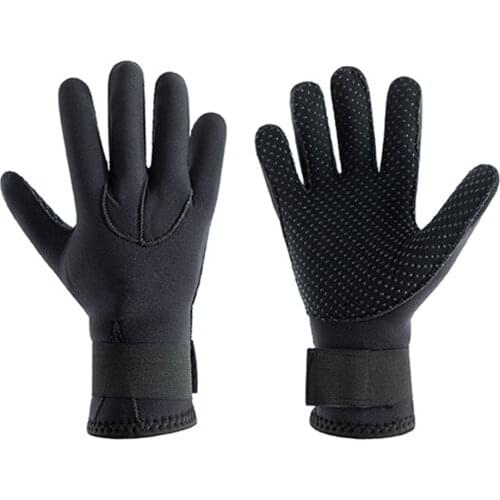 3mm Neoprene Swimming Diving Scuba Snorkeling Surfing Spearfishing Watersport Gloves Non Slip Winter Swim Warm Mittens