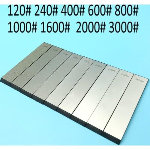 Diamond grindstone sharpener professional Fixed angle grinder sharpening stone sets knives accessories [ 9 pcs set ] Large size