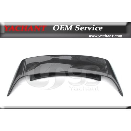 Car-Styling Auto Accessories Carbon Fiber Rear Spoiler Fit For 2002-2008 350Z Z33 NI Version 1 Style Rear Trunk Spoiler Wing
