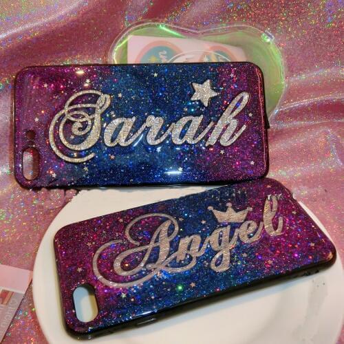 For Iphone 7 8 Plus X XR XS MAX 11 12 Mini Pro Samsung Galaxy S8 S9 S10 S20 FE Note 9 10 20 Ultra Christmas Custom Name Case