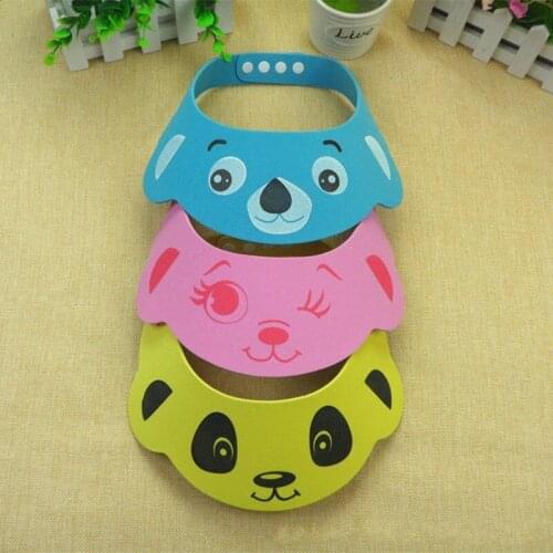 Baby Protect Eyes Hair Adjustable Shower Cap