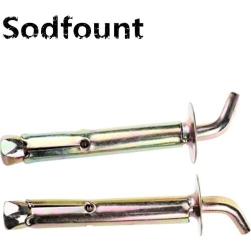 1PC Heavy wall expansion hook screw M10X100/120mm Electric water heater hook 120 degree camber