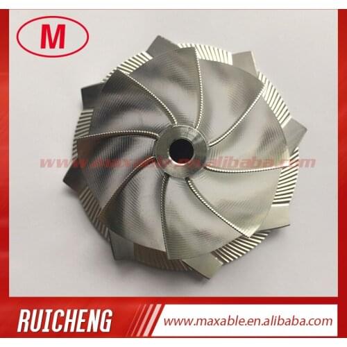 GTX3071 54.06/71.40mm 8+0 blades high performance turbocharger billet/milling/aluminum2618 compressor wheel for 856801-0006/0005