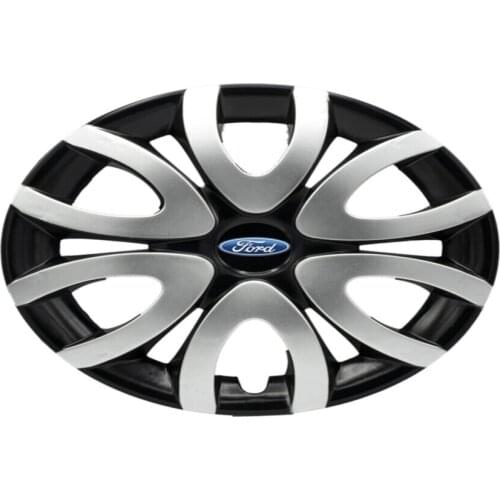 Jantest for Ford 15 Inc Flexible 4 Pcs Wheel Cover unbreakable car tire covers modified solid gray oval wheel covers