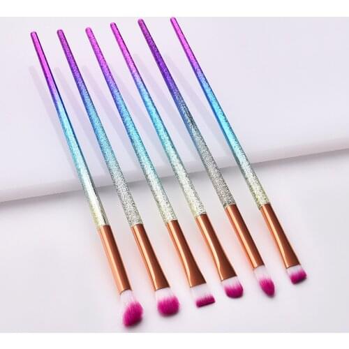 6 Pcs/set Makeup Brush Loose Powder Brush Cone Scrub Makeup Brush Set Popular New Makeup Tools