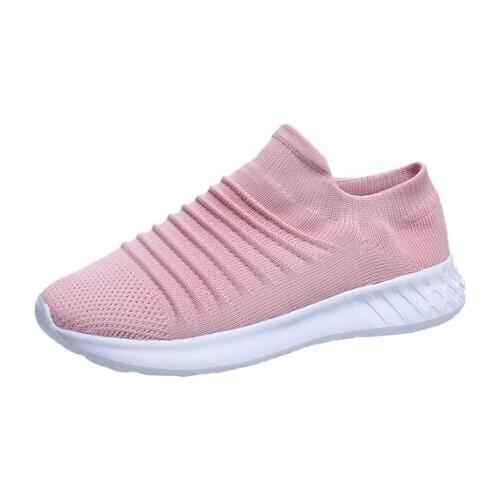 Sneakers Women Mesh Solid Non-Slip Sock Shoes Sneakers Casual Shoes Women sneakers Student Walking Shoe Soft Shoes zapato