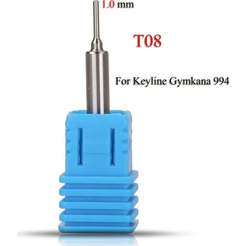 Kutery Key Cutter 1.0mm T08 Universal Tracer Decoder For Keyline Gymkana 994 (KLN-RIC11110B) Locksmith Car Key Tool