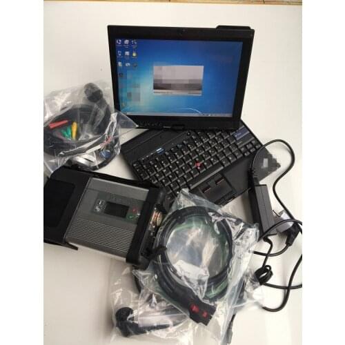 Top mb star diagnostic tool mb sd connect c5 with 320gb hdd software 2020.09v in x201t laptop i7cpu for thinkpad full set