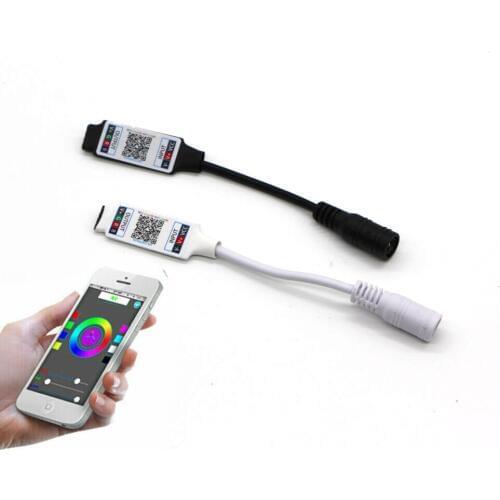 Smart RGB Bluetooth Music Timer Suitable LED Controller for 5V 12V 24V 5050 RGB Light Strip Multicolor Changing TV Backlight