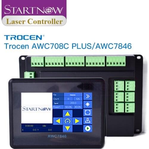 Trocen Anywells AWC708CPlus Laser Machine Controller CO2 Board CNC Control System Motherboard For Laser Cutting Equipment Parts