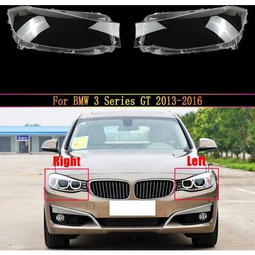 Headlight Lens For BMW 3 Series GT 2013 2014 2015 2016 Headlamp Cover Car Replacement Auto Shell