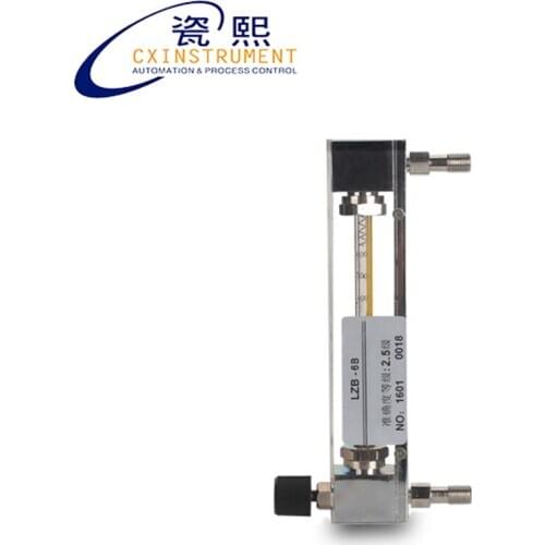 Water Meter Flow Meters With 0.04~1 L/min Measuring Range Glass Material Flow Meters