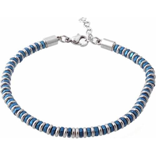 Runda MenBracelet Set Handmade Classic Strand Stone Beaded Bracelet New Fashion Mens Jewelry Gifts