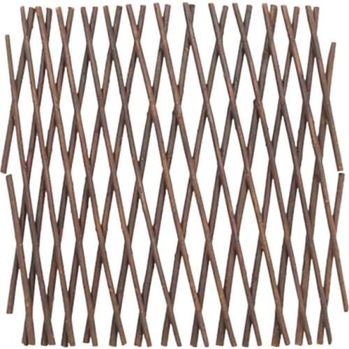 Garden Trellis Expandable Plant Support Willow Lattice Fence Can Be Used As A Plant Support For Vine Ivy Rose Cucumber