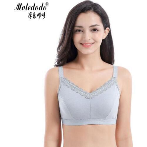 Silicone Breast Bra Cotton Mastectomy Bra 85C Gray Pocket Bra for Silicone Breast Prosthesis Cancer Women Artificial Boobs D4