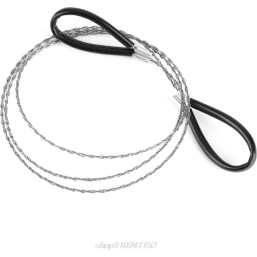 75cm Length Steel Metal Manual Chain Saw Wire Saw Scroll Outdoor Emergency Travel Outdoor Camping Survival Tools D31 20 Dropship