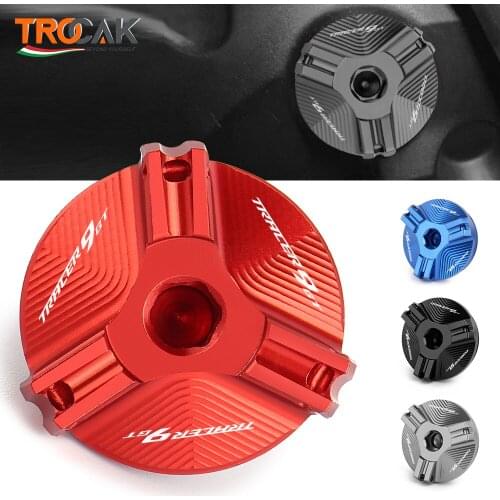 For Yamaha TRACER 9 GT TRACER 9GT 2021 Motorcycle Oil Drain Sump Plug Aluminum Engine Filler Tank Cap Cover Racing Bolts