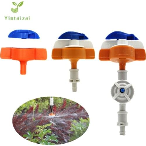 360Degree Rotary Microsprinkler Water Spray Micro Sprinkler Agriculture Garden Irrigation Micro Irrigation Drip Fittings