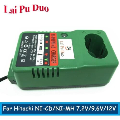 For Electrical Drill NI-CD/NI-MH Battery Charger For Hitachi DC1414 7.2V 9.6V 12V General Charger