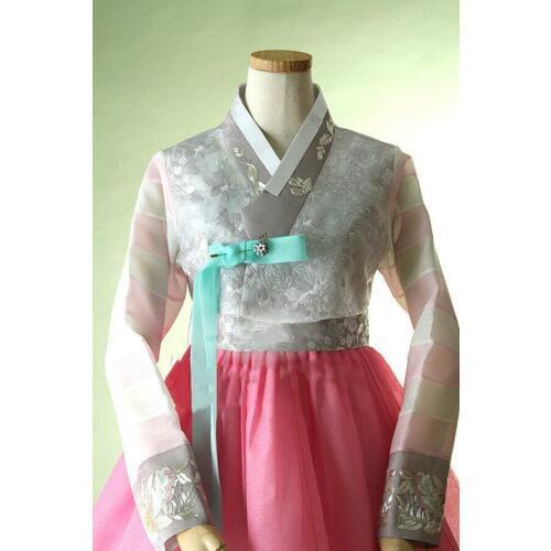 Women Hanbok Dress Custom Made Korean Traditional Hanbok High Waist Hanbok Korean Dress