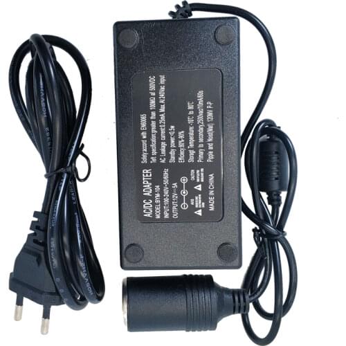 AC Adapter DC 110V 220V to 12V 2A 5A 8A 10A Power Adapter Car Cigarette lighter Converter inverter 220V 12V lighter With EU Plug