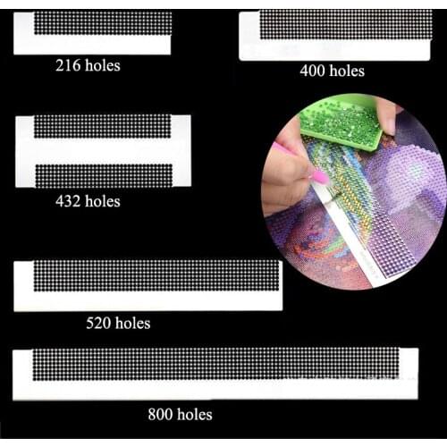 5D Diamond Painting Accessories Ruler Fix Tools Diamond Embroidery DIY Mosaic Adjustment Corrector Decorations For Home