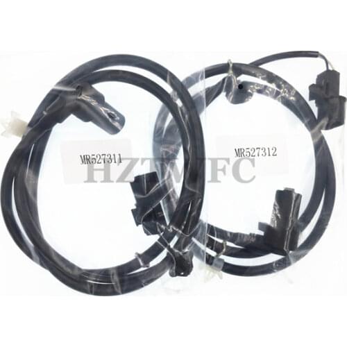 Free Shipping One Pair Front Left MR527311 & Front Right MR527312 ABS Wheel Speed Sensor For Mitsubishi Lancer 2002-2007