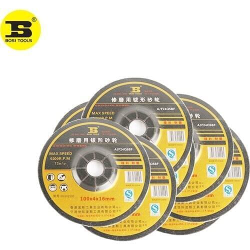BOSI 10pc 100x4x16mm Abrasive Grinding Wheel For Grinder Metal Grind