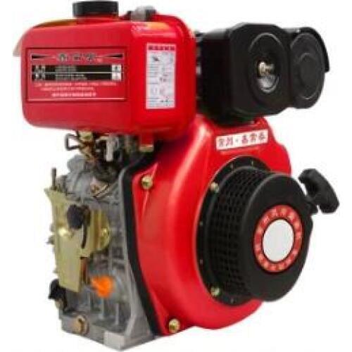 Fast Shipping Rachis shaft Diesel Engine Electric Start 186FE 10HP air cooled