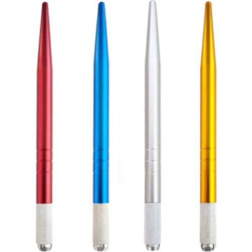 1pcs Microblading Eyebrow Manual Pen Permanent Makeup Needle Handmade Handle Tool 3D Embroidery Cosmetic Tattoo