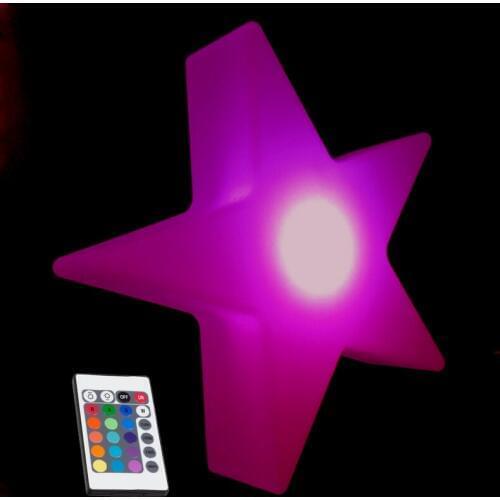 L20*W20*H6cm Popular Colorful Led Christmas Decoration Five Star LED Twinkle Light LED Wedding Night Light free shipping 4pc/lot